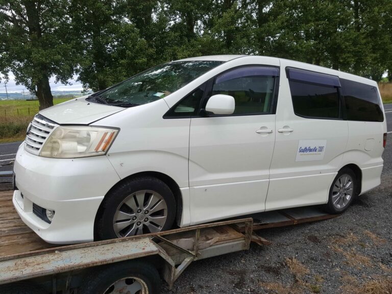 car removal wanaka loading a van